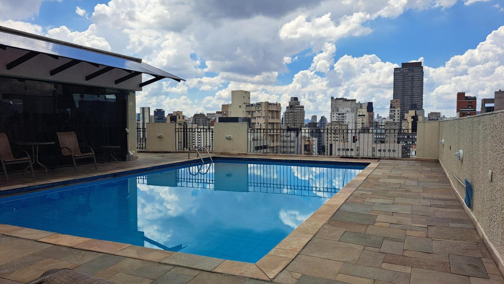 Flat Confortavel - Academia - Piscina - Garagem - Melhor Localizacao Do Itaim Bibi Sao Paulo Exterior foto